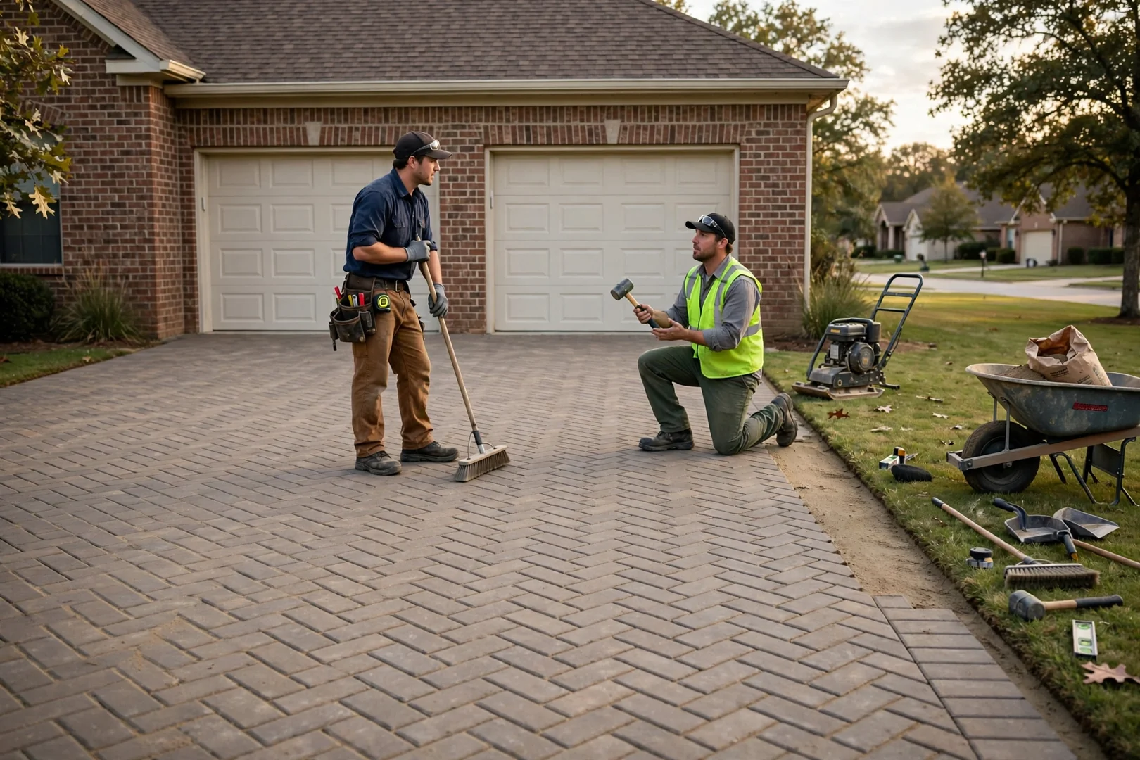 Paver Installation service project completed by Oklahoma City Paver Installation Masters in Oklahoma City, OK