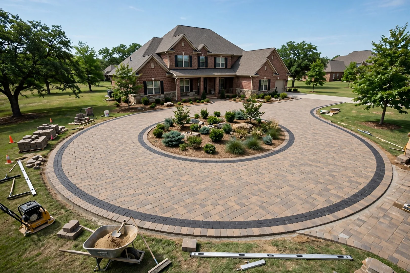 Paver Installation service project completed by Oklahoma City Paver Installation Masters in Oklahoma City, OK