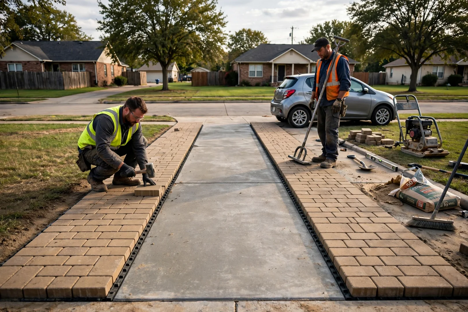 Paver Installation service project completed by Oklahoma City Paver Installation Masters in Oklahoma City, OK
